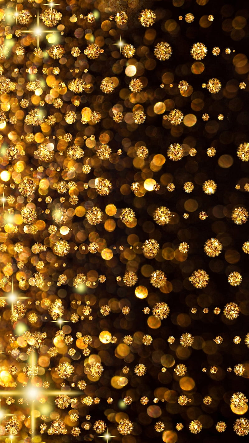 Gold, awesome, black, cool, nice, rich, sparkle, sweet, HD phone wallpaper
