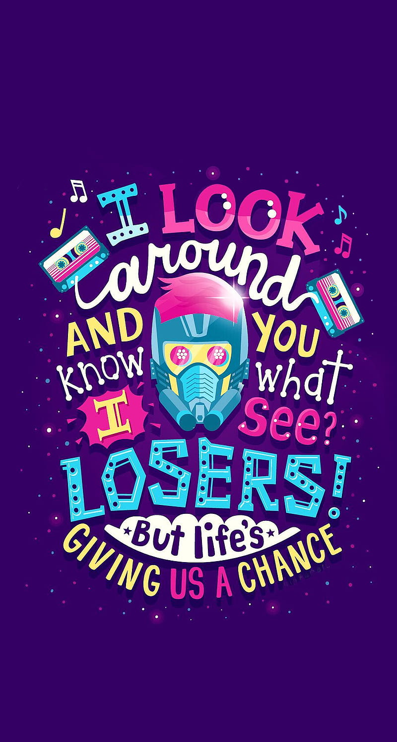 Star-Lord, avengers, guardians, guardians of the galaxy, marvel, peter quill, quotes, risa rodill, sayings, star lord, HD phone wallpaper
