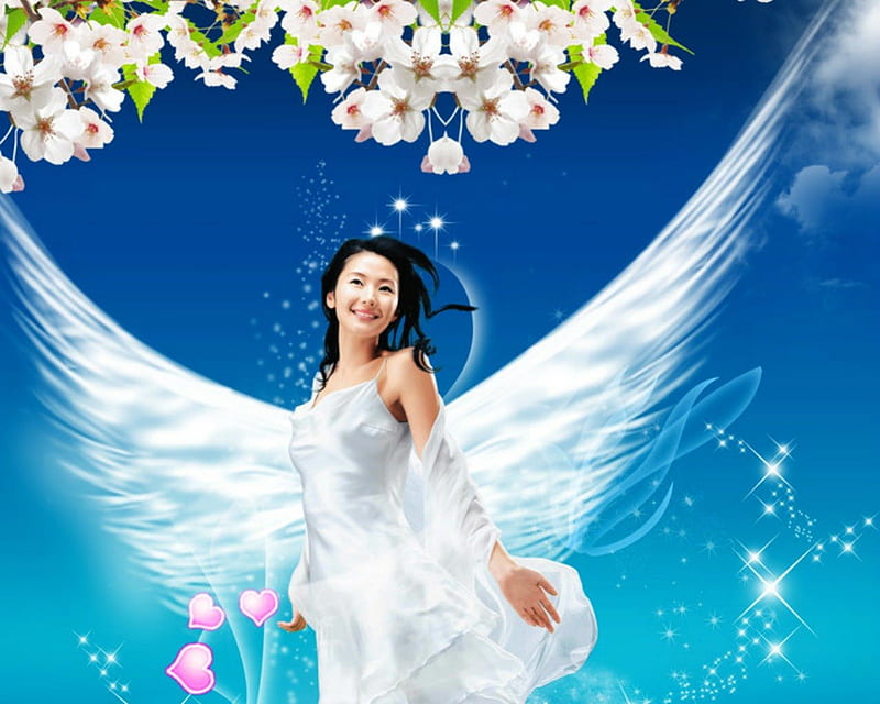 Beautiful Angel Art angel dreams HD phone wallpaper  Pxfuel