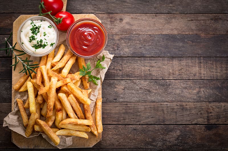 Food, Still Life, French Fries, Ketchup, HD wallpaper