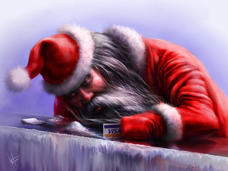Bad Santa, billy bob thornton, santa, christmas, santa claus, HD wallpaper