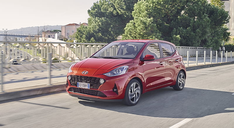 2020 Hyundai i10 - Front Three-Quarter , car, HD wallpaper