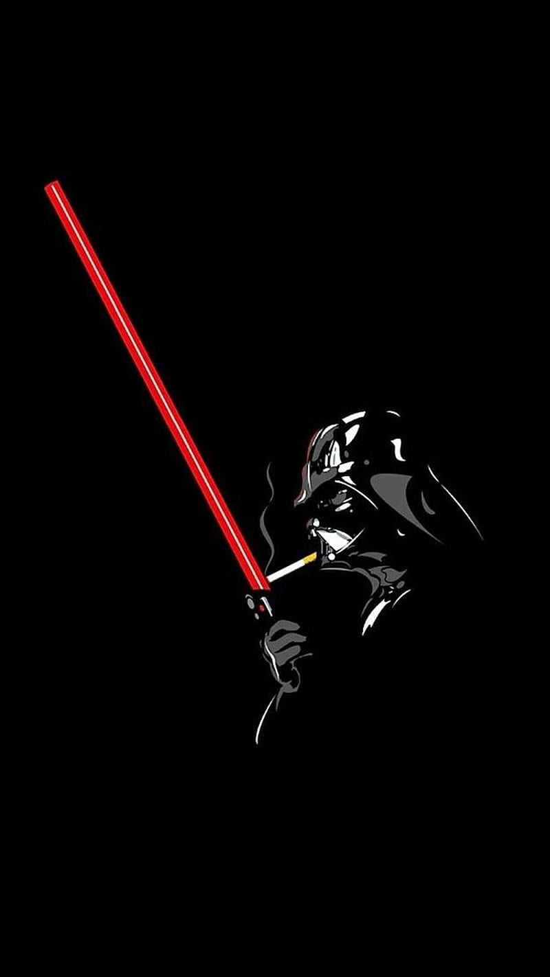 Darth Vader, abstract, black, cool, dark, light, red, saber, smoke, HD  phone wallpaper | Peakpx