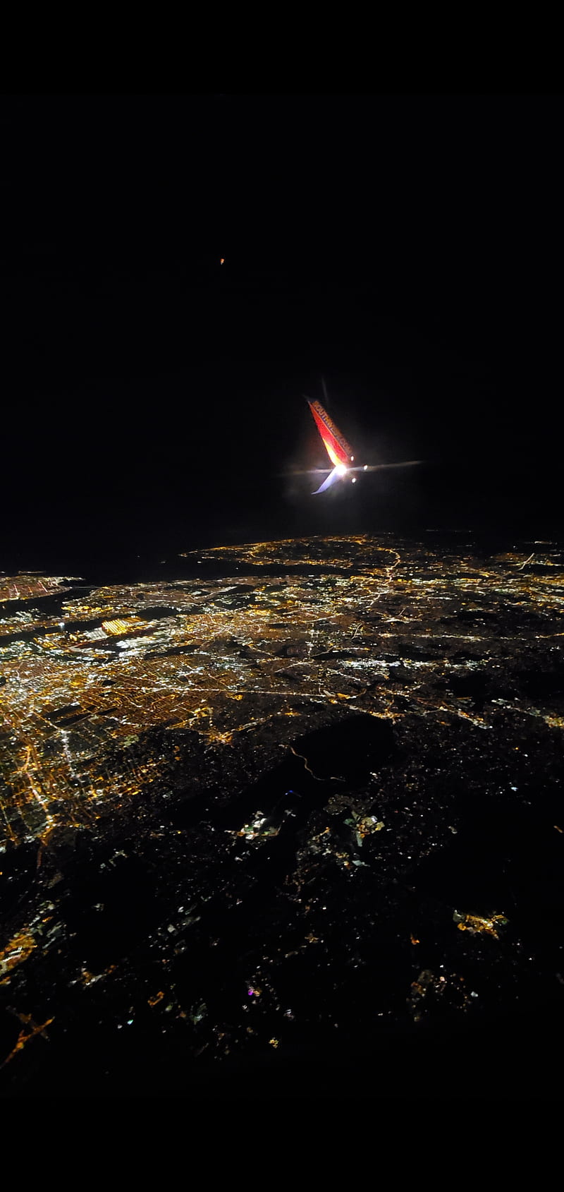 Fly, airplane, busy, city, night, plane, sky, skyline, window, HD phone  wallpaper | Peakpx