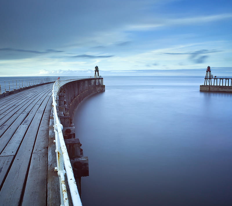 Bridge, ocean, HD wallpaper | Peakpx
