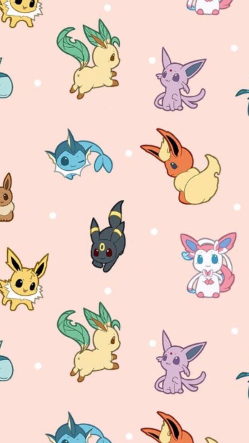 Red pokemon rainbow!!!  Cute pokemon wallpaper, Pokemon android