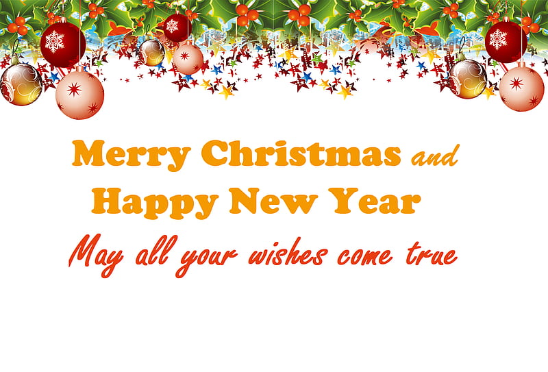 Holiday, Christmas, Christmas Ornaments, Happy New Year, Merry Christmas, HD wallpaper
