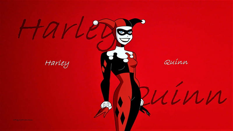 Sexy Harley Quinn , batman cartoons harley quinn, jokers girlfriend, joker, sexy girls, fan art, gotham city, 1920x1080 only, anime, tv series, HD wallpaper