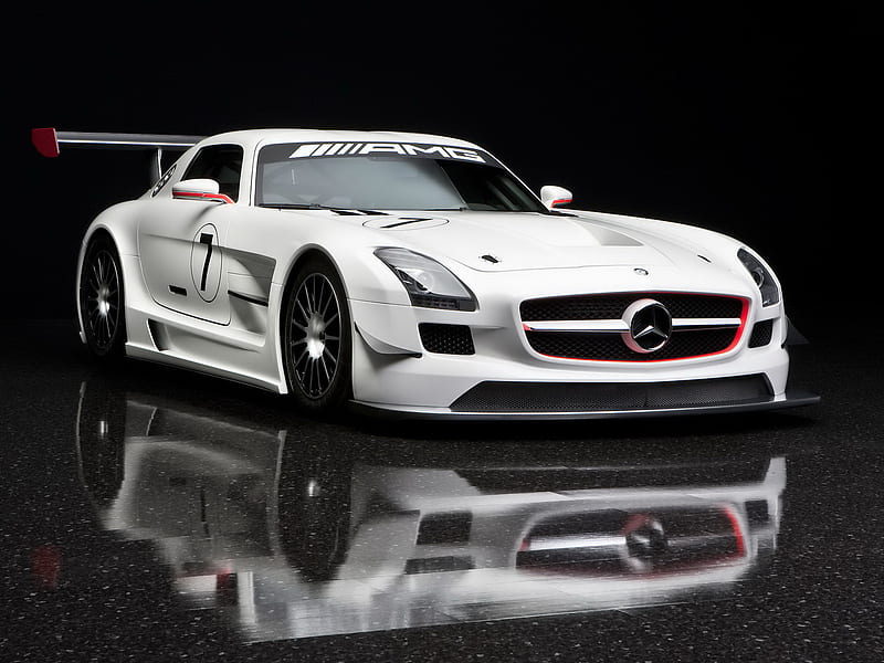 Mercedes Benz-SLS AMG GT3, race, exotic, sls, racing, amg, tuning, gt3, benz, car, mercedes, HD wallpaper