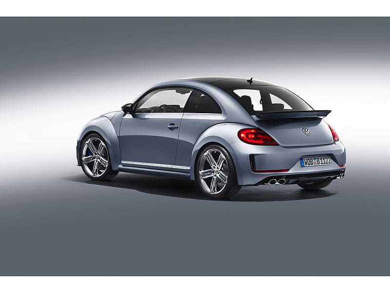 VW Beetle R Concept - Rear, car, HD wallpaper