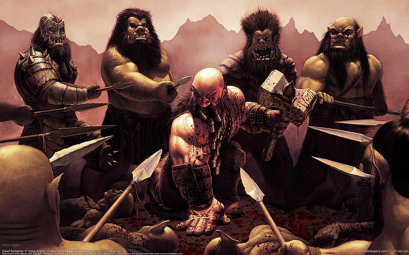 Dark Fantasy CG illustration of Warcraft A, HD wallpaper