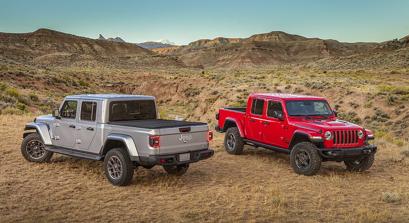 2020 Jeep Gladiator Rubicon and Gladiator Overland , car, HD wallpaper