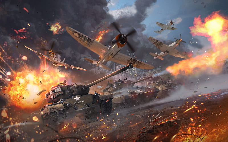 War Thunder, 2017 games, poster, action, HD wallpaper