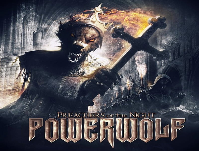 Powerwolf - Preachers Of The Night, wolf, Rock, Metal, Powerwolf, HD wallpaper