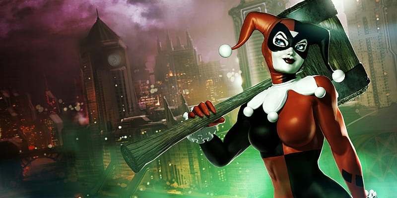 Harley Quinn Batman Arkham Knight, harley-quinn, batman-arkham-knight, games, HD wallpaper