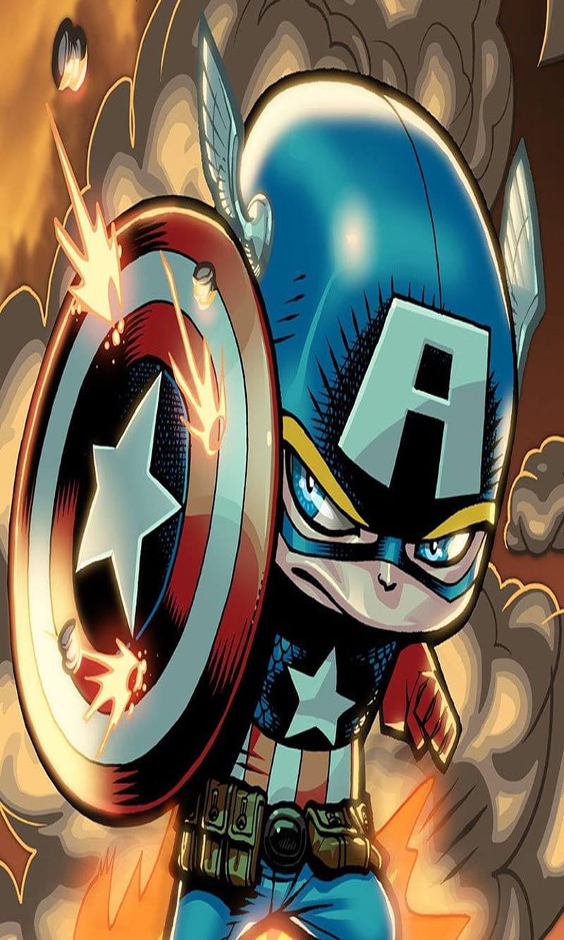 Captain america, action, cartoon, character, comedy, funny, new, HD phone  wallpaper | Peakpx