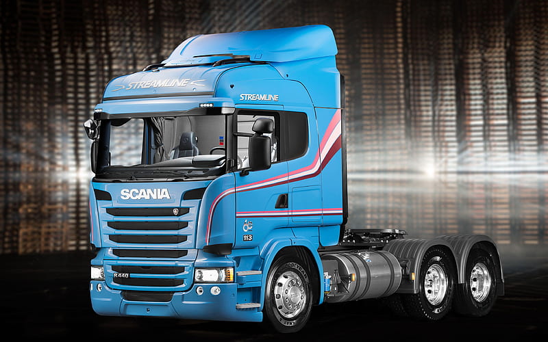 Scania R440 Streamline, trucks, cargo transport, tractor, 6x2, Scania, HD wallpaper
