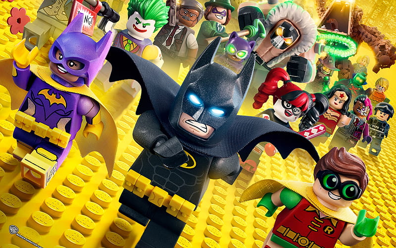 The Lego Batman Movie, 2016, Batman, Lego, movie, funny, kids, HD wallpaper  | Peakpx