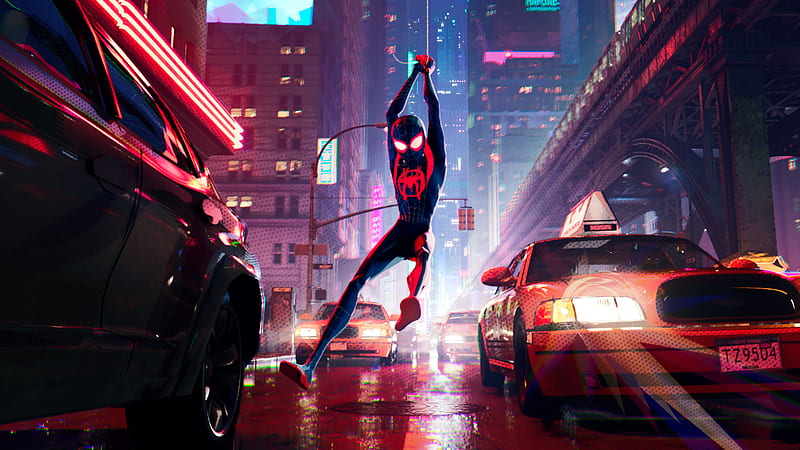 SpiderMan Into The Spider Verse New 2018, spiderman-into-the-spider-verse, 2018-movies, movies, spiderman, animated-movies, art, HD wallpaper