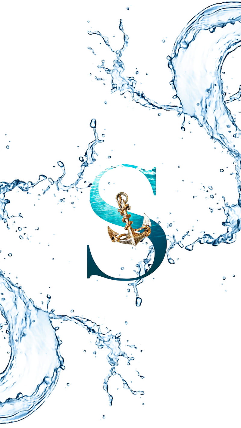s letter in water