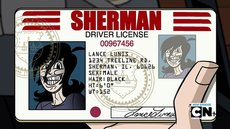Lance's license, lance, lunis, drivers license, titan, sym-bionic, HD wallpaper
