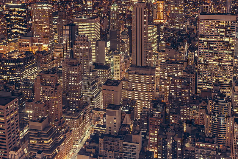 New York City Skyline, new-york, world, city, skyline, HD wallpaper