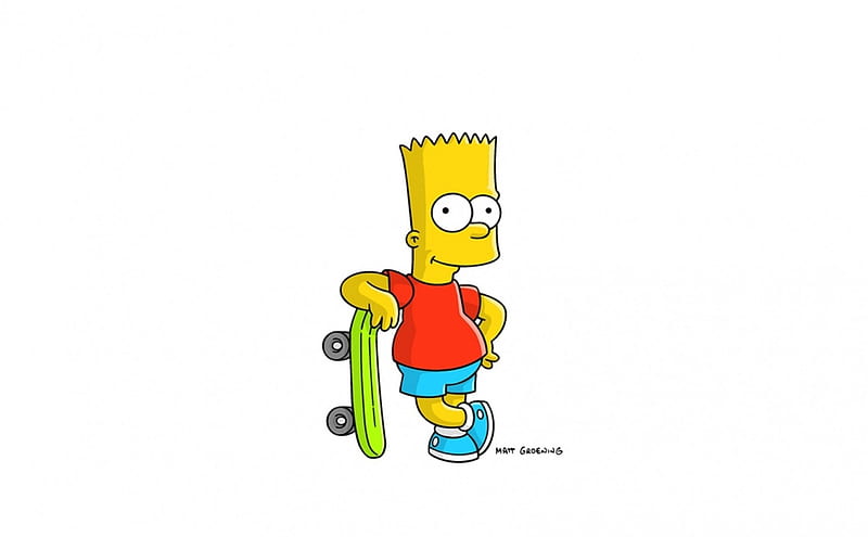 tema Negligencia médica Empotrar Bart simpson, patineta, bart, rebelde, simpson, Fondo de pantalla HD |  Peakpx