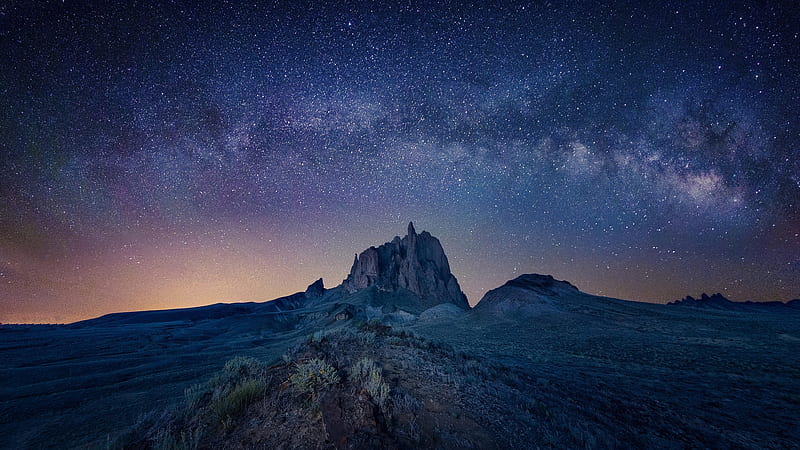 Mexico Starry Night Sky, HD wallpaper
