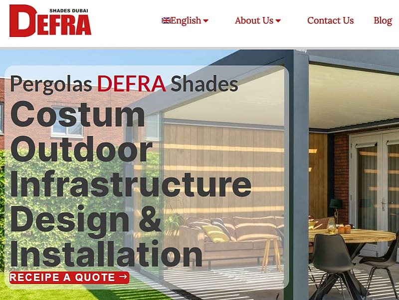 Defra Shades UAE, slated roof, Outdoor Liveable Space, Louvered Roof, Pergola, HD wallpaper