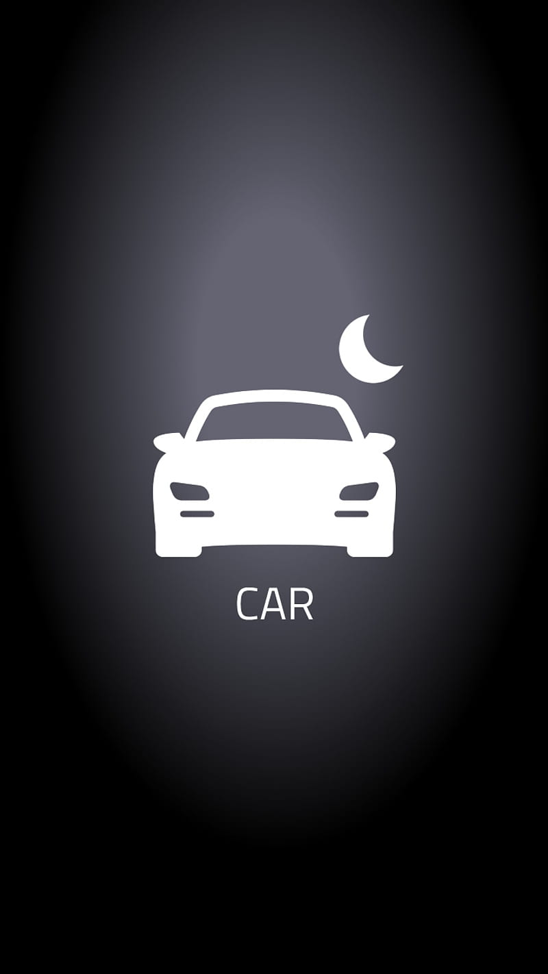 CAR NIGHT, black, dashboard, drive, icon, nav, place, HD phone wallpaper