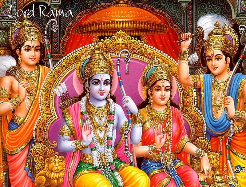 Lord Rama (Ancient India), king, shri rama, krishna, ancient, shiva, sita, hinduism, lord, india, hindu, rama, ganesh, ramayana, HD wallpaper