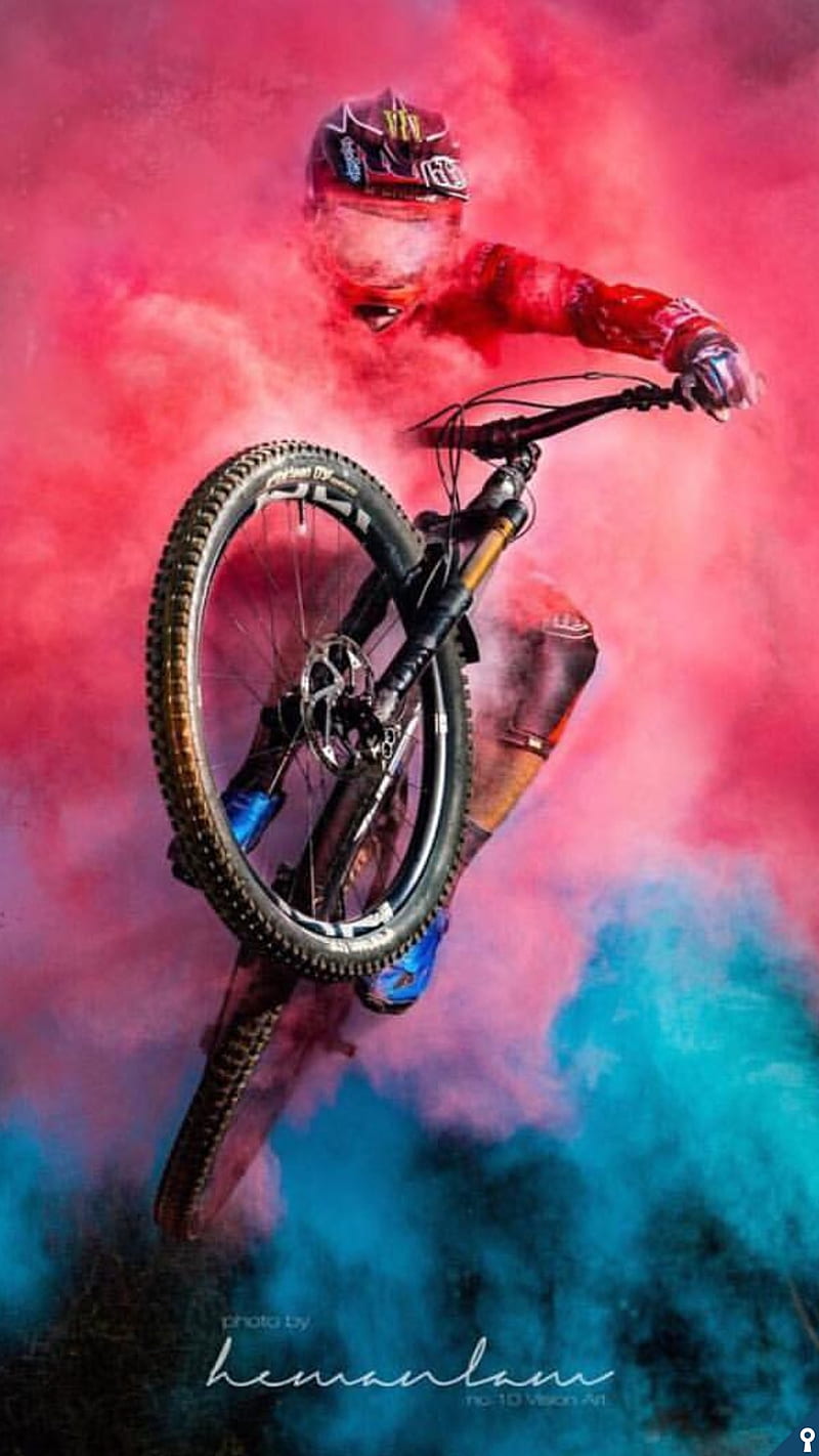Sick, downhill, mountain, bike, stunt, cycle, HD phone wallpaper | Peakpx