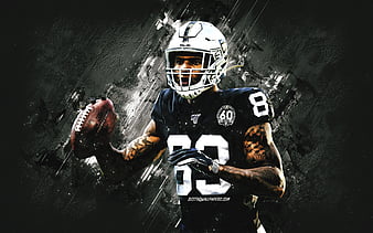 Download Las Vegas Raiders Josh Jacobs Wallpaper