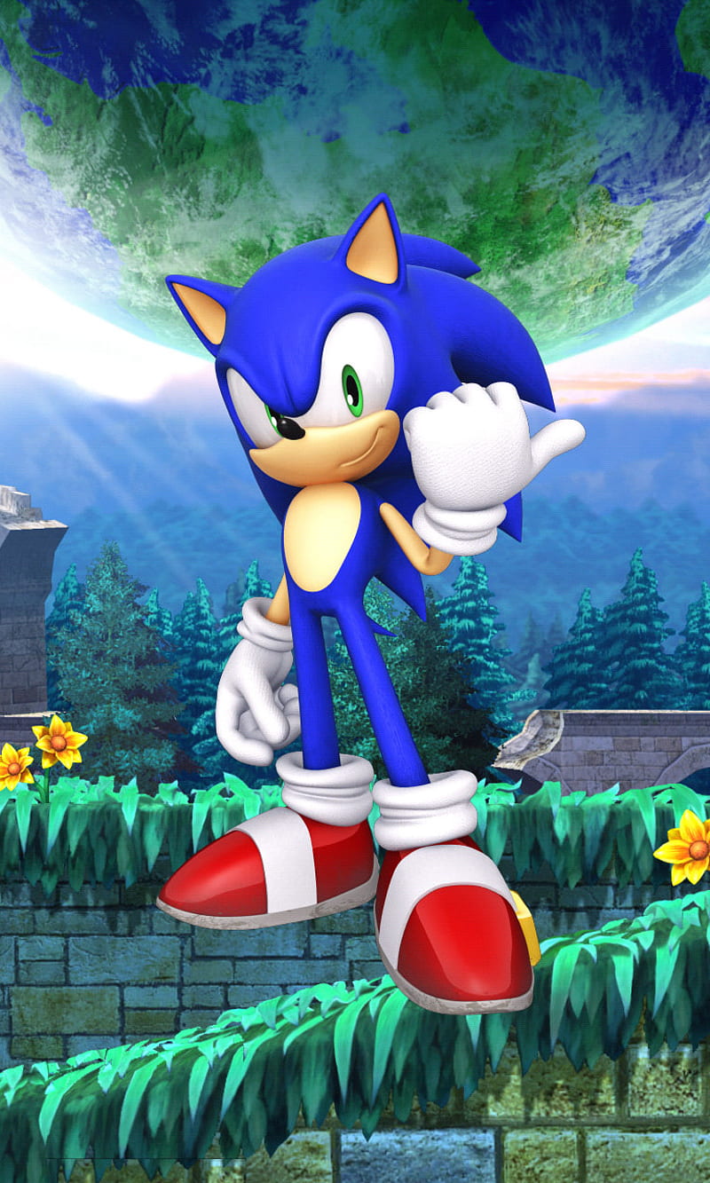 Sonic The Hedgehog, games, sega, HD phone wallpaper
