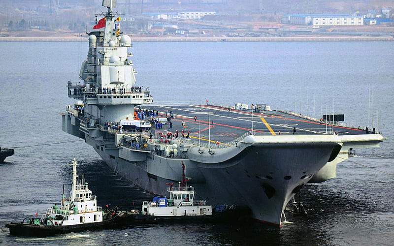 Chinese aircraft carrier 16th graphy 09, HD wallpaper