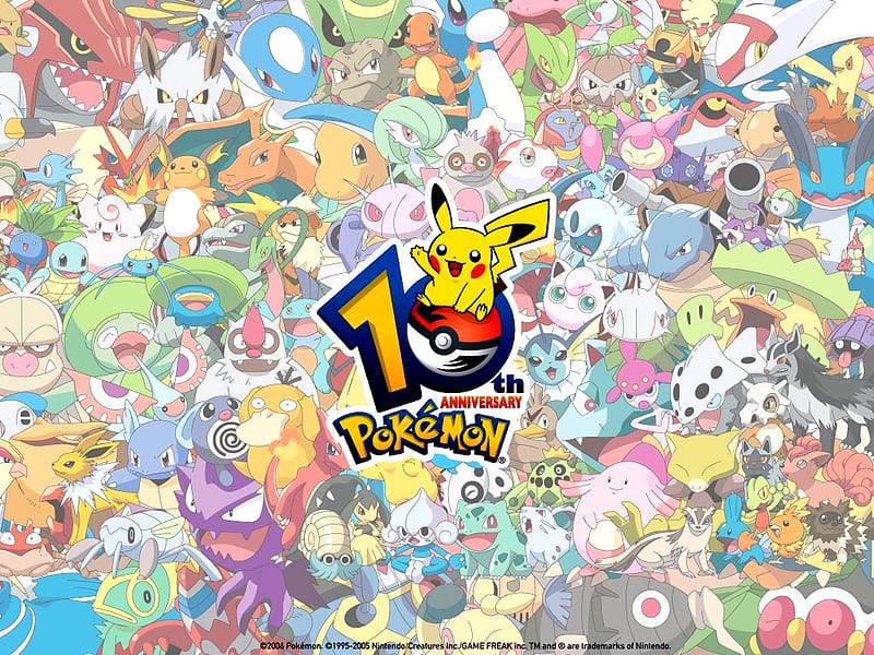 pokemon party!, cool, pokemon, fun, pikachu, HD wallpaper