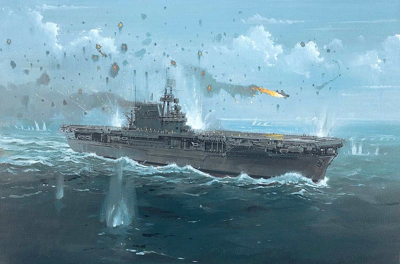 Military, Warship, Aircraft Carrier, Uss Enterprise (Cv 6), Warships, HD wallpaper