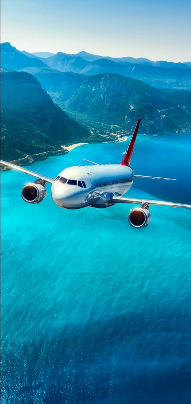 Nature, aircraft, airplane, aviation, nature, ocean, plane, planes, sea,  window, HD phone wallpaper | Peakpx