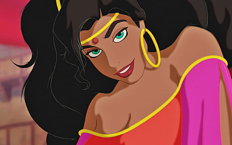 Princess Esmeralda fairy tale, Esmeralda, Disney, HD wallpaper