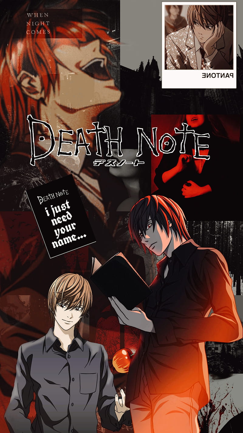 Death Note Laptop Wallpaper 4k