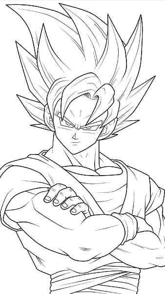 Super Saiyan Blue Goku Pencil drawing by TaviousArt on DeviantArt