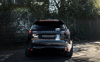 Land Rover, Range Rover Velar, SV 600, Manhart, 2020, luxury SUV, Manhart Velar SV 600, tuning Velar, new black Velar, HD wallpaper