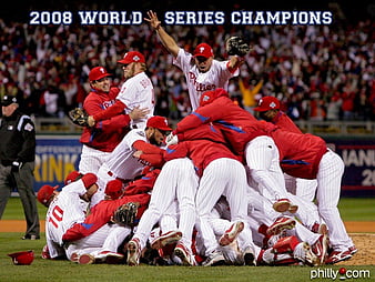 20504 Phillies BRAD LIDGE 2008 World Series CHAMPIONS Baseball