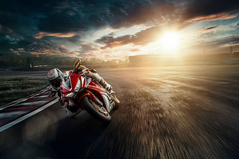 Honda Motorcycle Track Bike, honda, bikes, behance, HD wallpaper