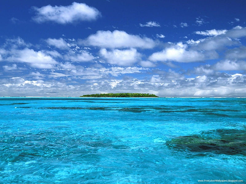 Beautiful ocean, water, sky, blue, ocean, HD wallpaper | Peakpx