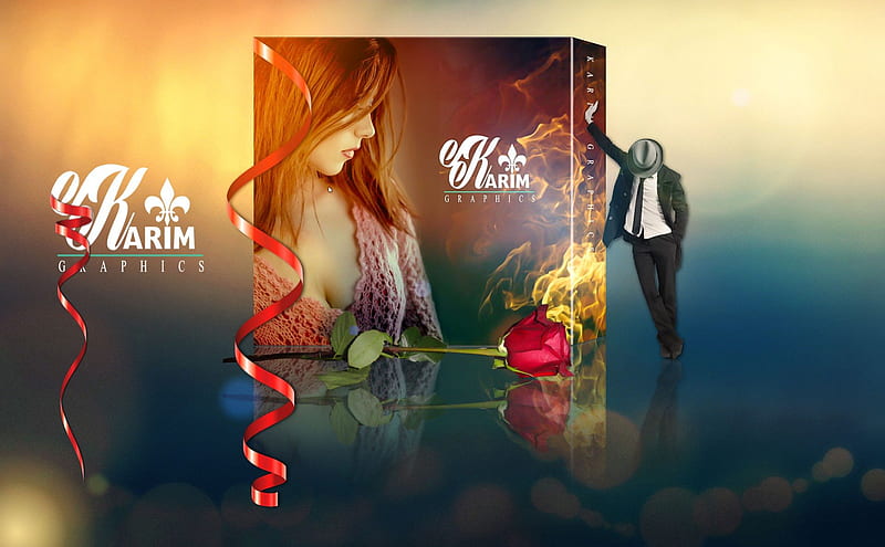 Flame Of Love 3D Box Shot, karim, elena, lena, mirak, HD wallpaper