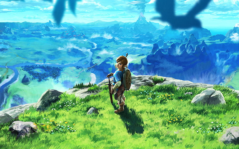 Legend of Zelda: Breath of the Wild, Zelda, nintendo, wild, 2017, breath, Legend, HD wallpaper