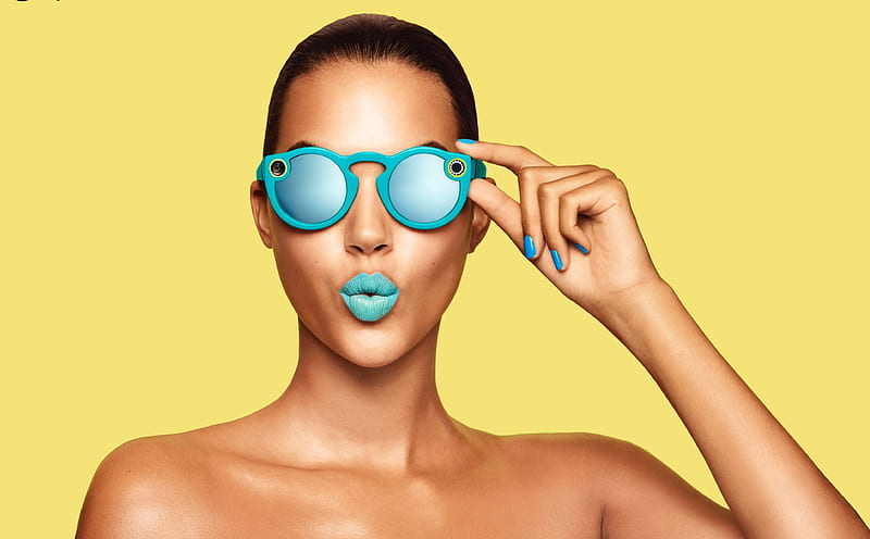 Snapchat Glasses, social, snapchat, glasses, HD wallpaper