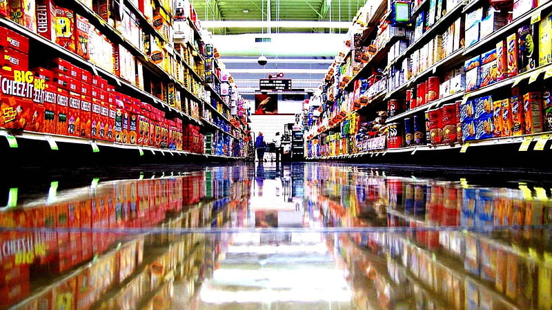 Grocery Store & Background For, HD wallpaper