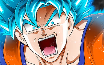 Goku close-up, Super Saiyan Blue, Dragon Ball Super, manga, DBS, Dragon Ball,  HD wallpaper | Peakpx
